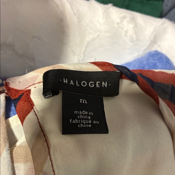 Halogen Multicolor Striped Sleeveless Blouse - Picture 3 of 5